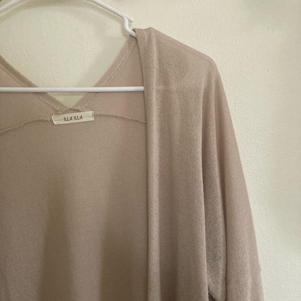 ILLA ILLA Soft Taupe Cardigan